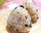 オニオンと香ばし油揚げのおかか おにぎり作り方7写真