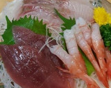 残った刺身とツマのバター醤油炒め作り方1写真