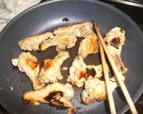 手羽元の照り焼きガーリック作り方5写真