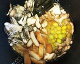 秋の味覚堪能♡ぎんなんの醤油味おこわ作り方4写真
