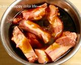 圧力鍋で10分！スペアリブのユズ茶煮♪作り方1写真