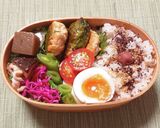 タレ不要で簡単！鶏の和風ハンバーグ弁当作り方10写真