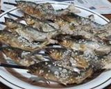 残った焼き魚のチャーハン作り方1写真