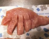 鶏むね肉でめちゃ柔らか！トンテキ風♪作り方1写真