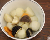 簡単おせち！レンジで♪ミニ煮しめ作り方3写真