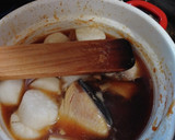 冬の定番☆琺瑯鍋で炊くほろほろぶり大根作り方5写真
