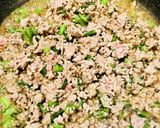 春菊そぼろ丼作り方4写真