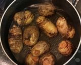 洋風？・里芋とエビのお好み焼き作り方1写真
