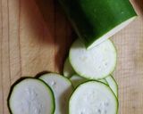 ズッキーニの昆布茶和え作り方1写真