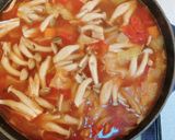 鶏手羽入り☆野菜たっぷりトマトスープ作り方4写真