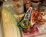 簡単　無水白菜カレー　打倒！玉ねぎ高騰作り方1写真