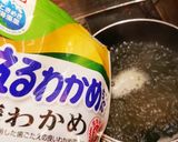 身体ポカポカ☆生姜の効いたワカメスープ作り方3写真