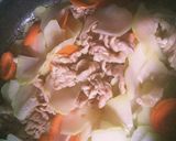 ♡豚細ハヤトウリ★隼人瓜と豚肉の炒めもの作り方3写真