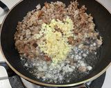 豚ひき肉のレタス包み！！！！作り方3写真