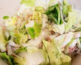 家族で食べる簡単スンドゥブチゲ風スープ作り方2写真