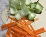 チンゲン菜と厚揚げのオイスターソース煮作り方1写真