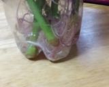 さつまいものつるの幼葉炒め作り方3写真
