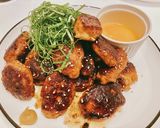 混ぜて焼くだけ！照り焼き月見つくね作り方11写真