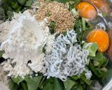 カルシウム、鉄分、野菜たっぷりお好み焼き作り方3写真