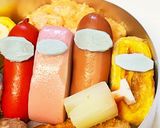 Among Usのキャラ弁作り方1写真