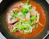 喫茶店のまろやかナポリタン♡薄焼き卵敷き作り方12写真