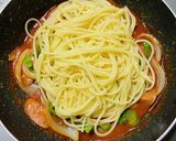 喫茶店のまろやかナポリタン♡薄焼き卵敷き作り方19写真