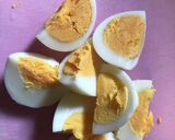 ねり胡麻で濃厚！ほうれん草とゆで卵サラダ作り方2写真