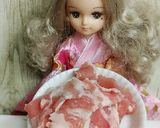 リカちゃん♡豚肉絹さや筍椎茸赤味噌炒め作り方6写真