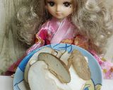 リカちゃん♡豚肉絹さや筍椎茸赤味噌炒め作り方2写真