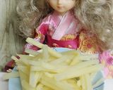 リカちゃん♡豚肉絹さや筍椎茸赤味噌炒め作り方5写真
