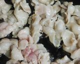 リカちゃん♡豚肉絹さや筍椎茸赤味噌炒め作り方8写真