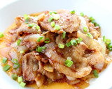 手作り焼肉のたれで【豚の焼たれ炒め】作り方5写真