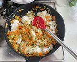 子供パクパク！ツナと野菜の魔法チャーハン作り方4写真