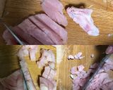 簡単！鶏むね肉からミンチに鶏つみれ鍋♪作り方2写真