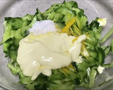 副菜♡ササミとキュウリの柚子マヨ和え作り方4写真
