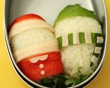 俵おむすびサンタさんクリスマスのお弁当♪作り方2写真