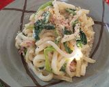 もっと簡単！カルボナーラうどん作り方3写真