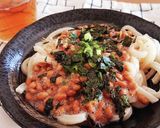 やみつき納豆パスタ作り方5写真