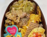 霜月16　ささみ舞茸カレー炒め　JK弁当作り方4写真