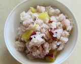 女子は大好き！雑穀さつまいもご飯^ ^作り方2写真