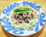茹で豚こま肉のレモン仕立て町中華風作り方5写真