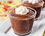 卵・ゼラチン不使用ぷるぷる柿チョコプリン作り方4写真