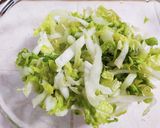 白菜のピリ辛甘酢漬け作り方1写真