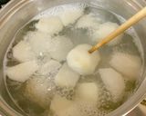 里芋だんごの揚げ浸し作り方1写真