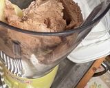 チョコアイスでりんごとチョコのシェイク作り方2写真