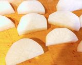 白だしベース♡サッパリ鶏大根の炊いたん♡作り方2写真