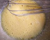 朝昼おやつ♪そば粉おからP柿ホットケーキ作り方3写真