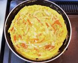 ふわふわ♪お好み焼き風オムレツ作り方5写真