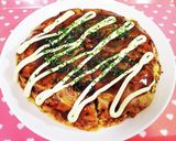 ふわふわ♪お好み焼き風オムレツ作り方9写真