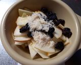 りんごとぶどうのスパイスケーキ作り方1写真